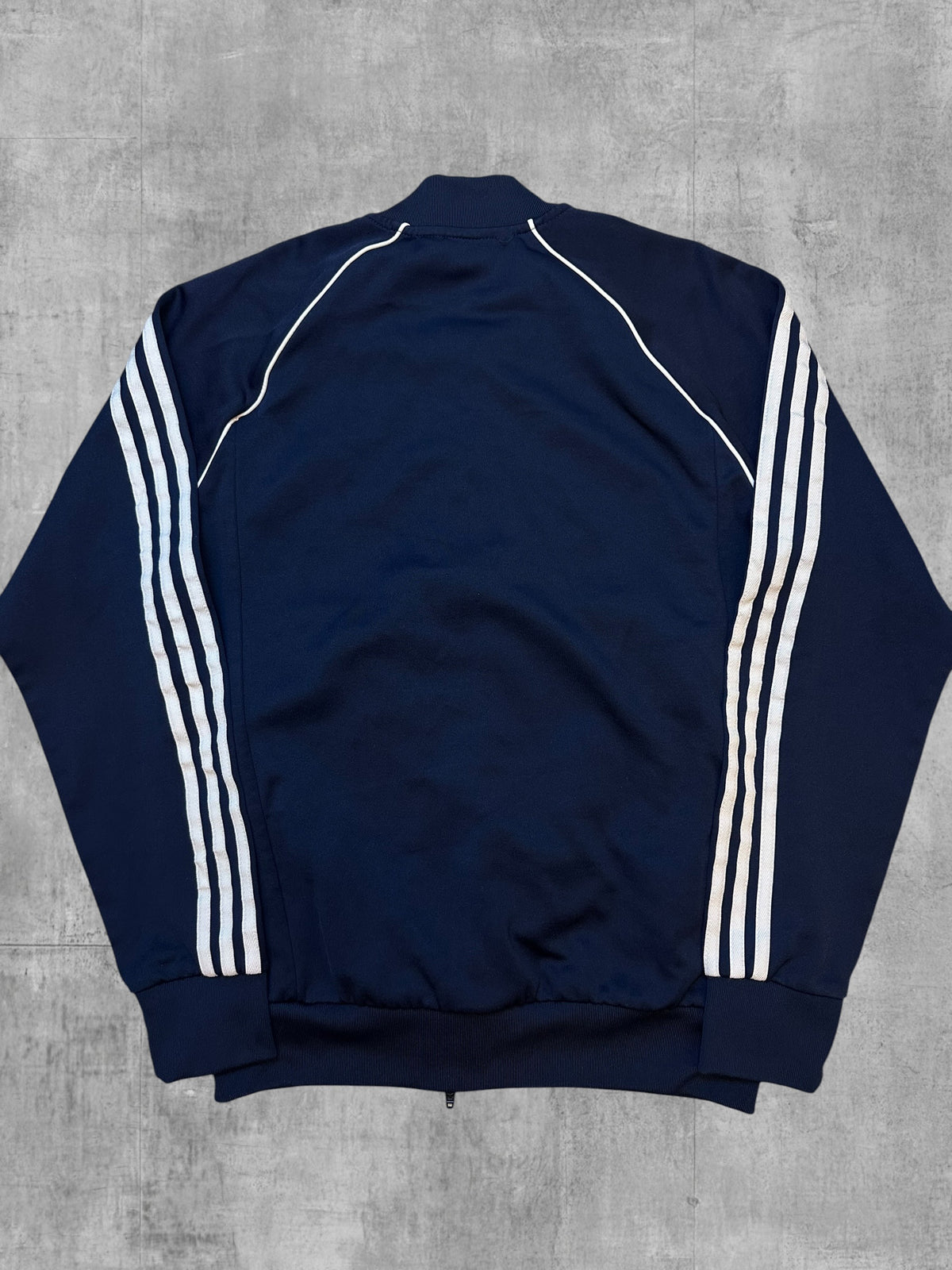 Adidas Firebird Trainingsjacke Navy Blau Weiß M - L