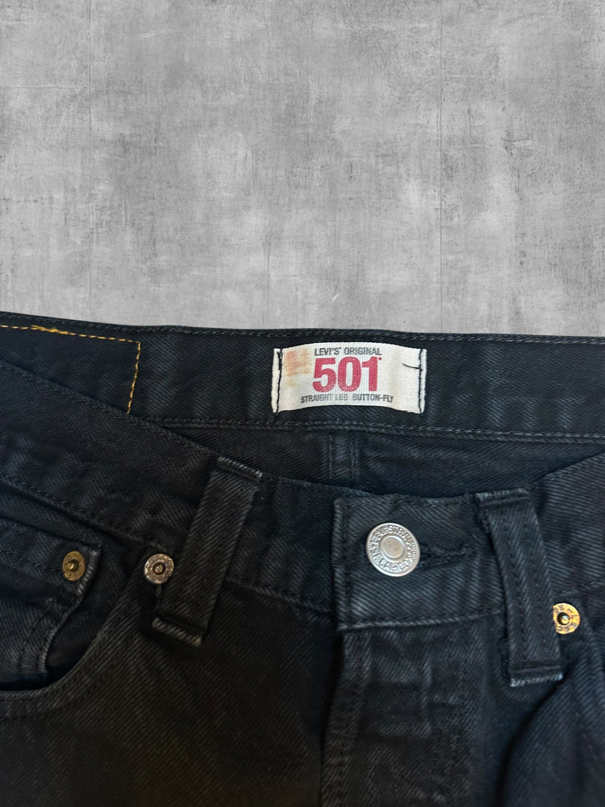 Levi's 501 Jeans Nero W31 L34