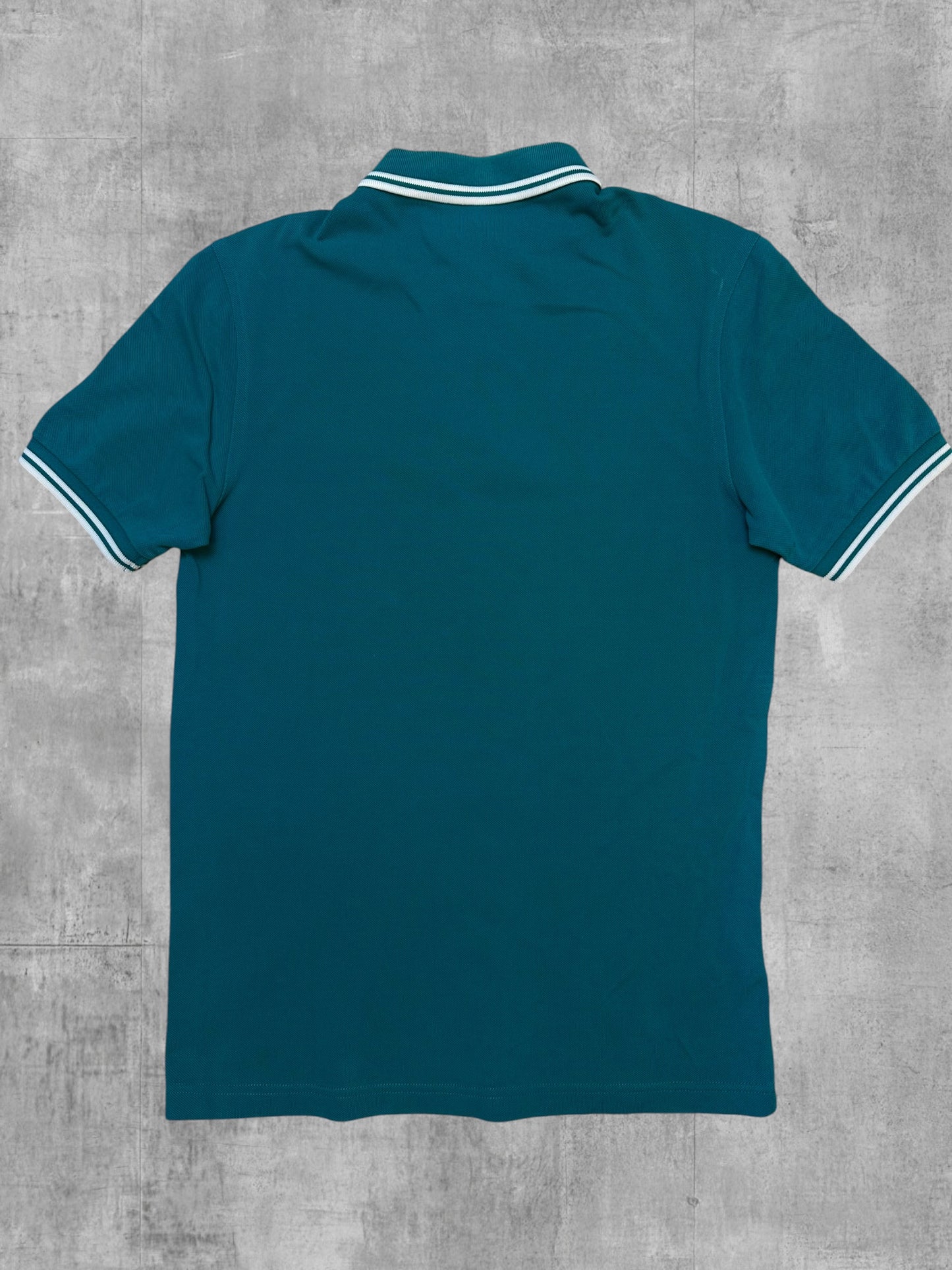 Fred Perry Polo Shirt Turquoise S