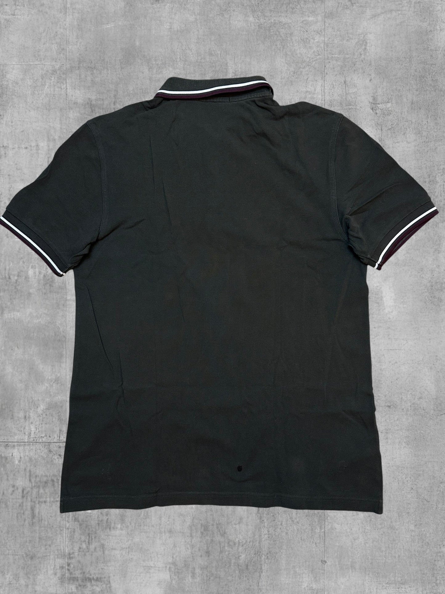 Fred Perry Poloshirt Schwarzgrün M