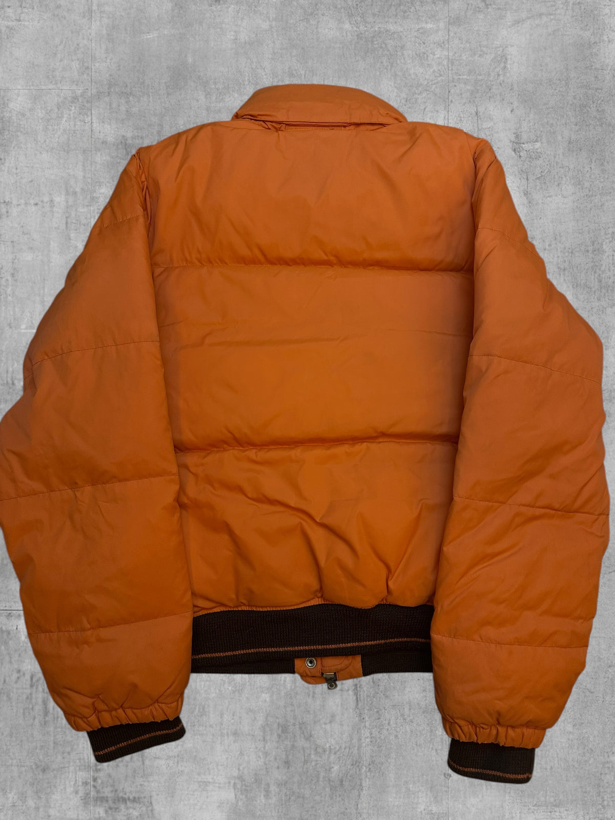 Fred Perry Down Jacket Puffer Jacket Orange M