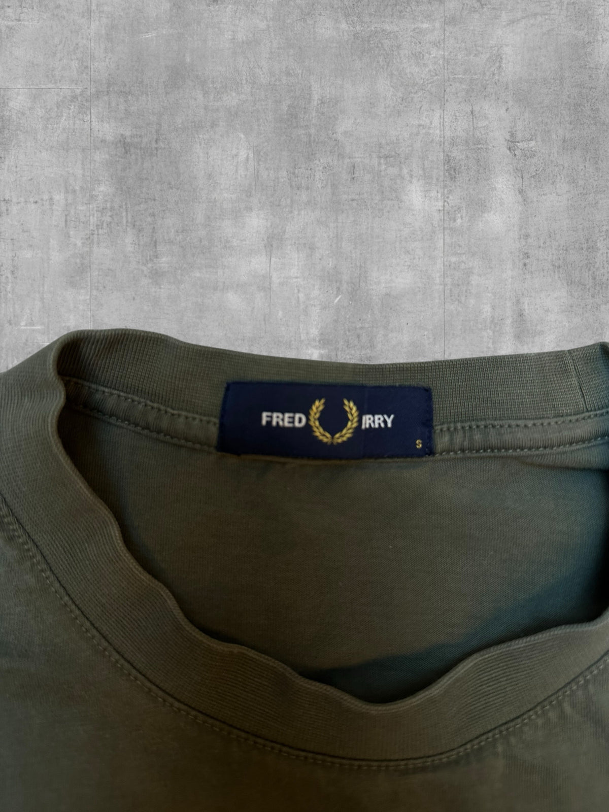 Fred Perry Camiseta Verde Oliva S