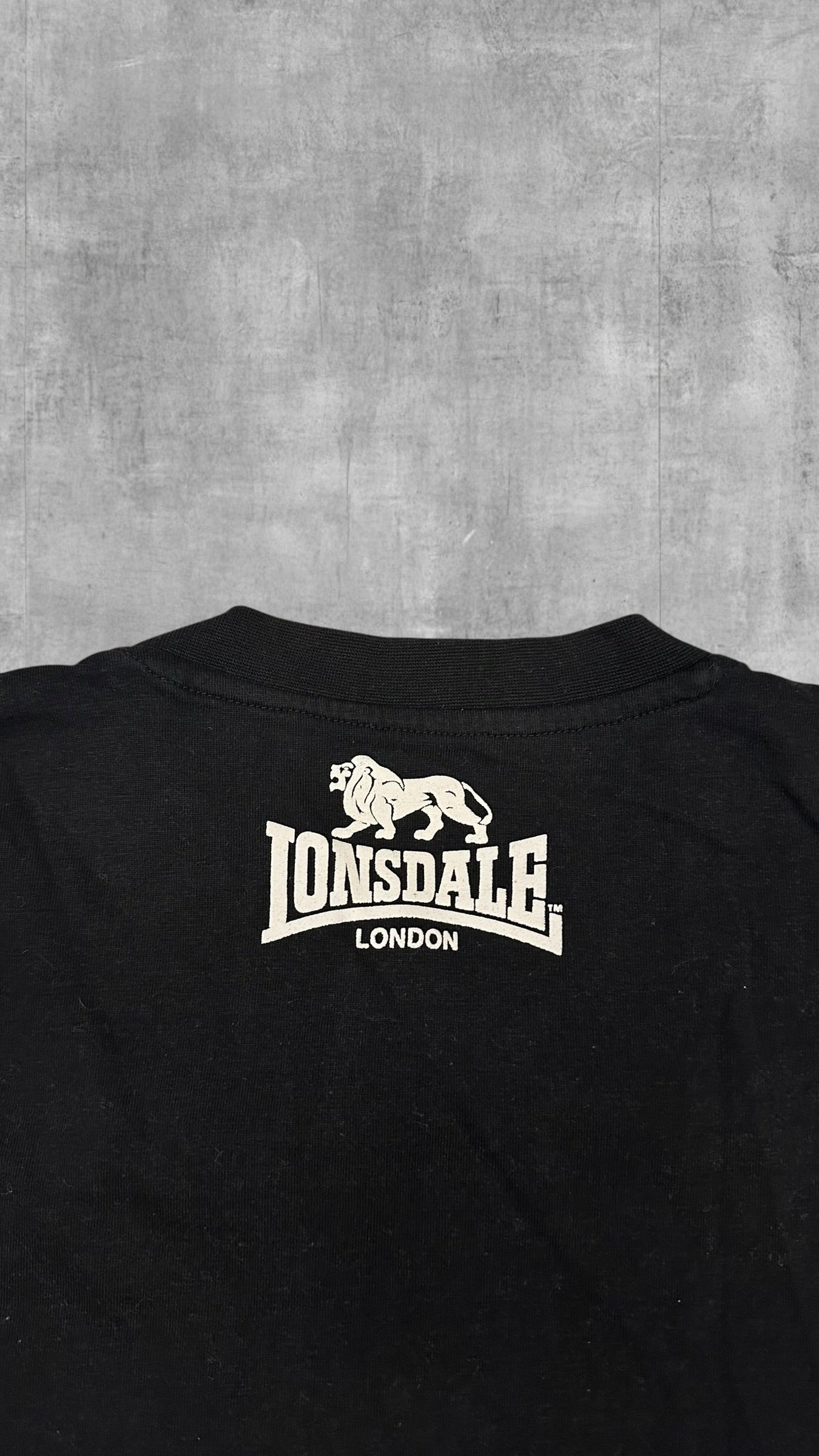 Lonsdale London T-Shirt Schwarz Weiß L