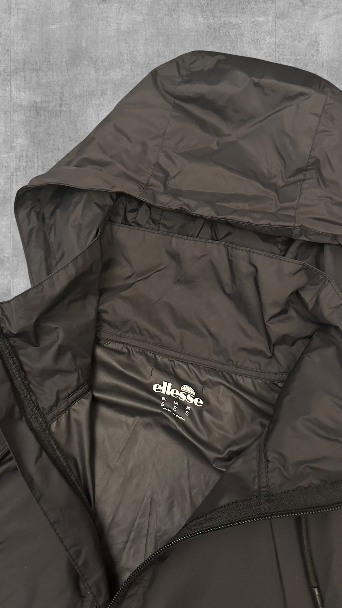 Ellesse Windbreaker Schwarz S