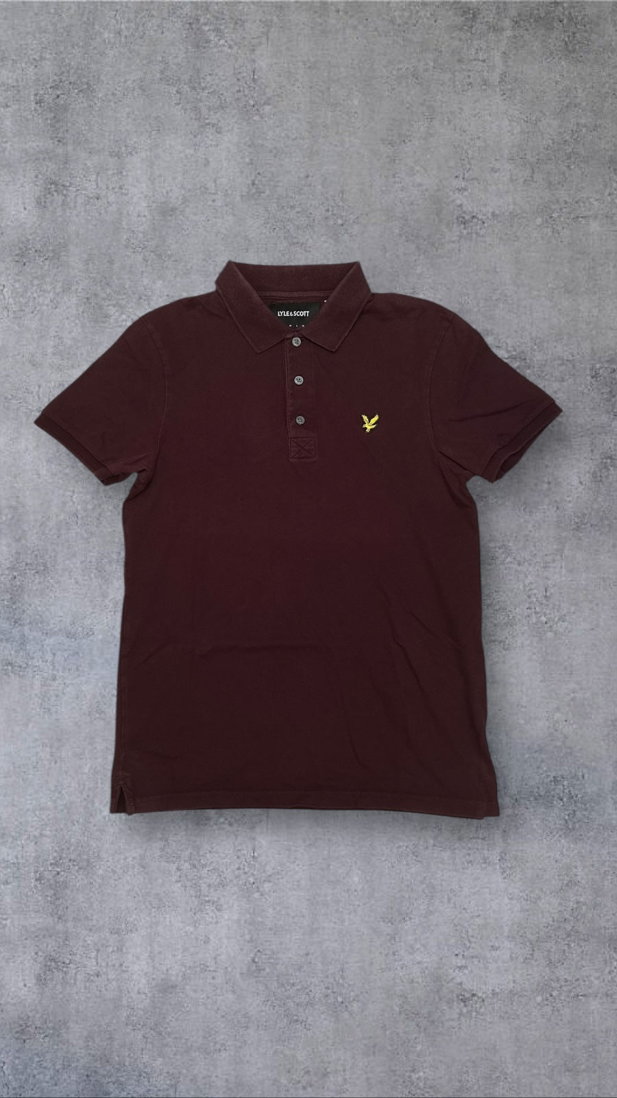 Lyle & Scott Polo Shirt Weinrot S
