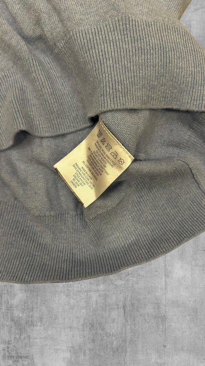 Lyle & Scott Vintage Half/Quarter Zip Pullover Türkis M