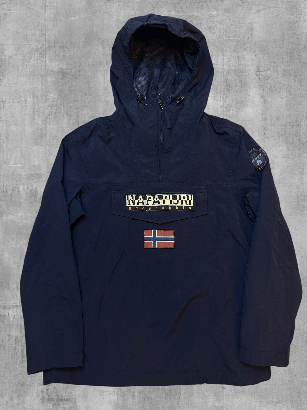 Napapijri Windbreaker Regenjacke Navy Blau M