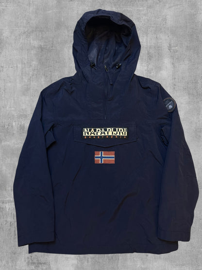 Napapijri Windbreaker Regenjacke Navy Blau M