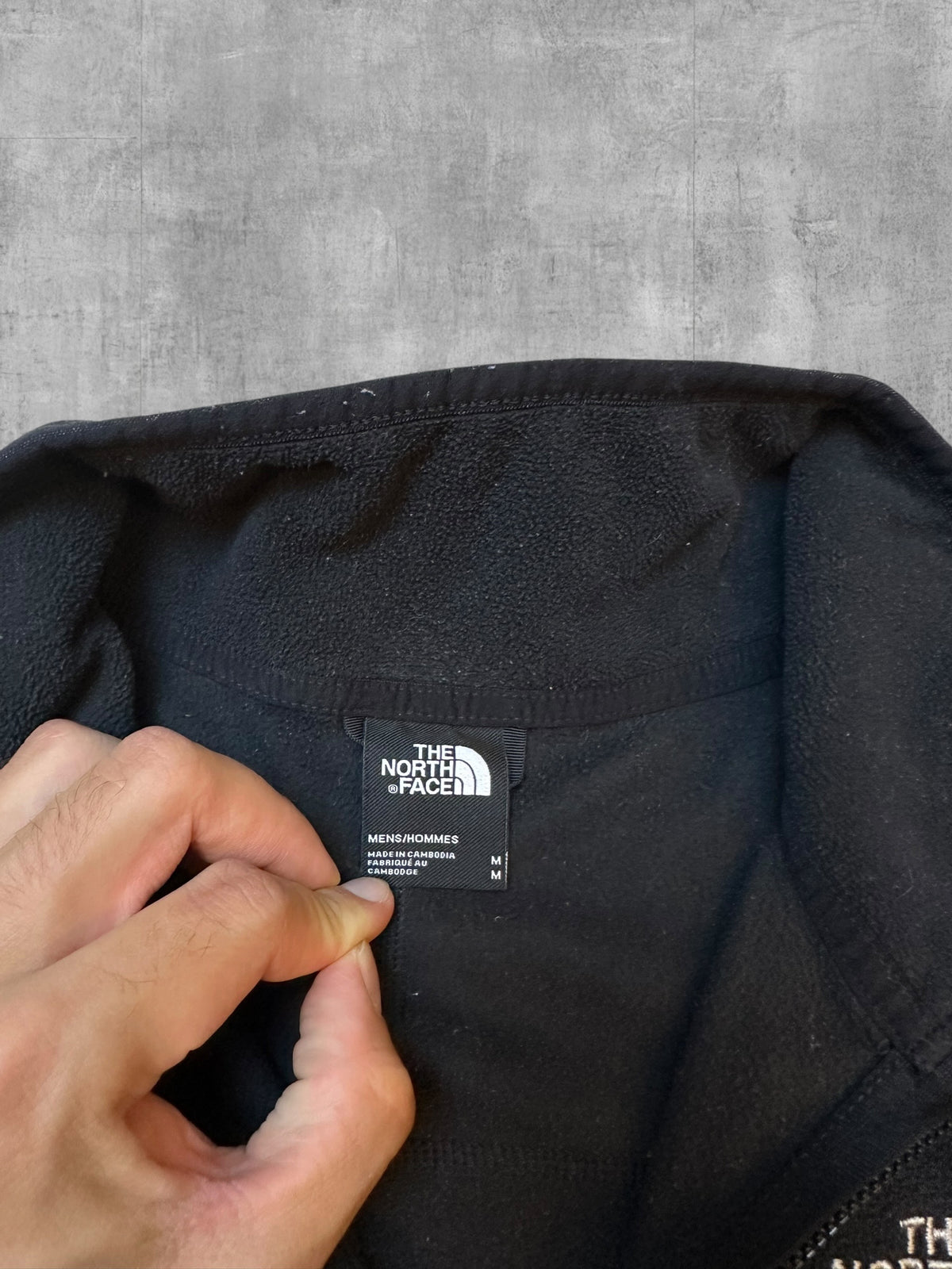 The North Face Quarter Zip Fleece Sweatshirt Schwarz M