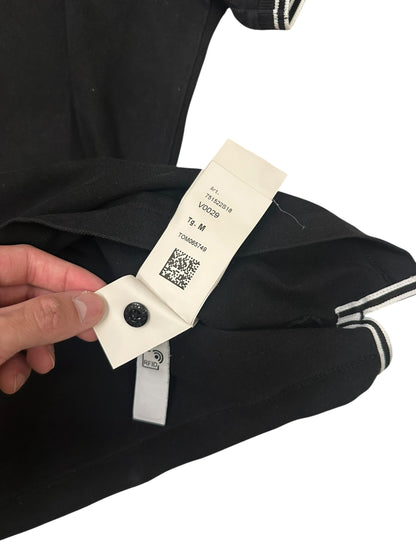 Stone Island Polo Shirt Schwarz Weiß M Slim Fit