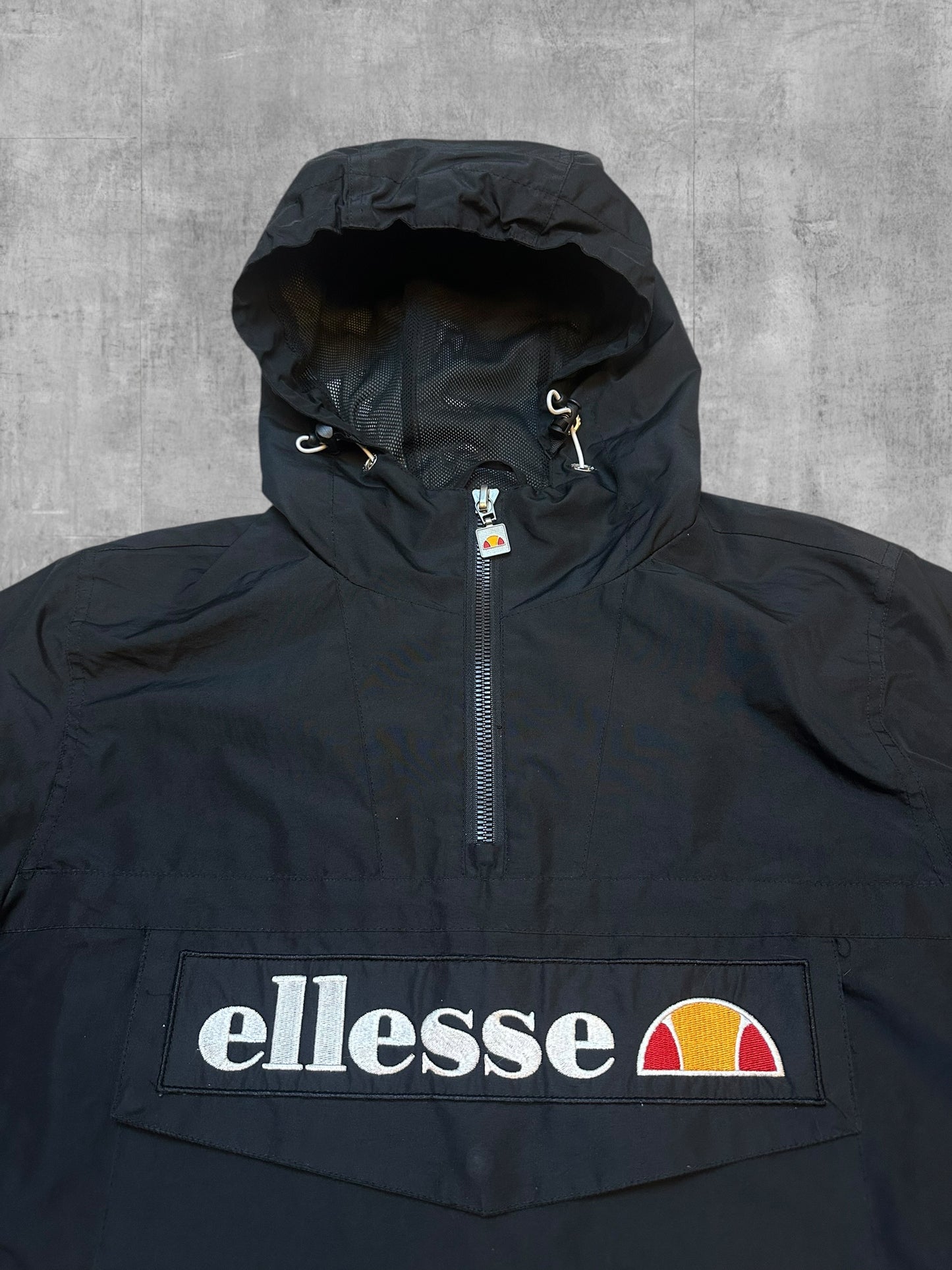 Ellesse Windbreaker Schwarz M