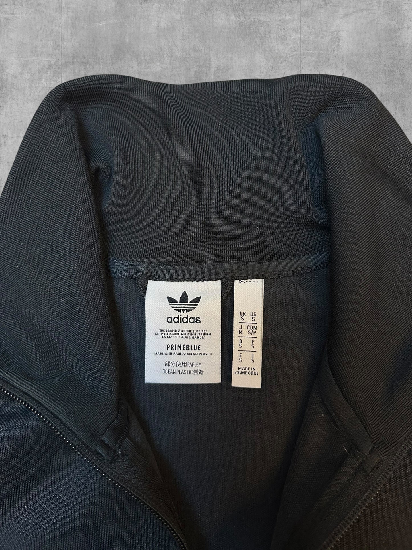 Adidas Firebird Trainingsjacke Schwarz S