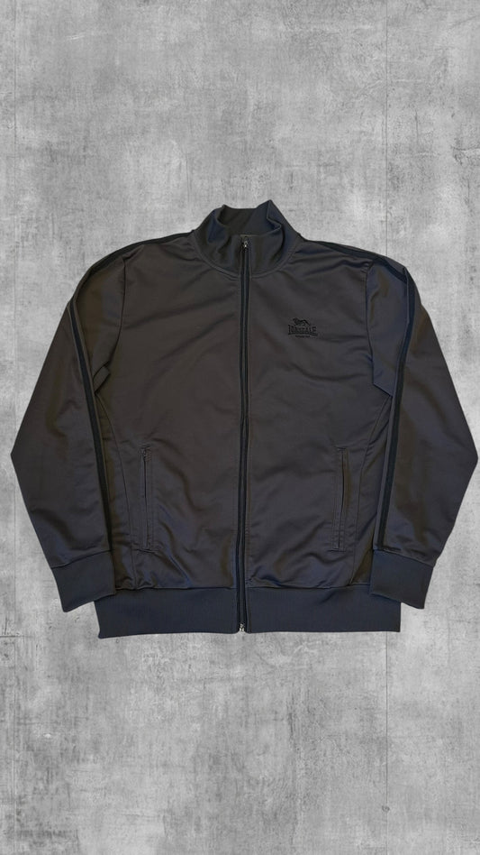 Lonsdale London Trainingsjacke Grau Schwarz M