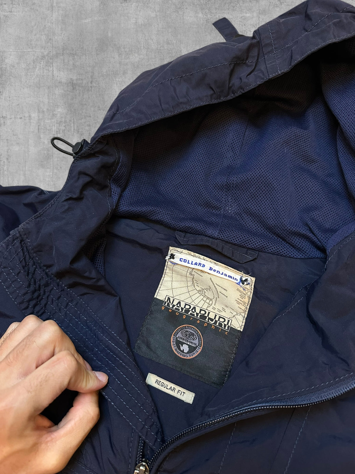 Napapijri Windbreaker Regenjacke Navy Blau S