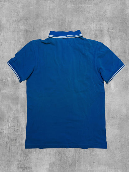 Fred Perry Polo Shirt Babyblau Weiß XS
