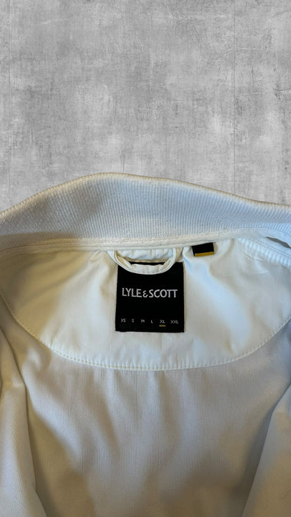 Lyle & Scott Bomberjacke Regenjacke Übergangsjacke Weiß XL