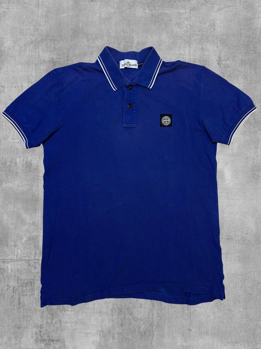 Stone Island Vintage Polo Shirt Blau M