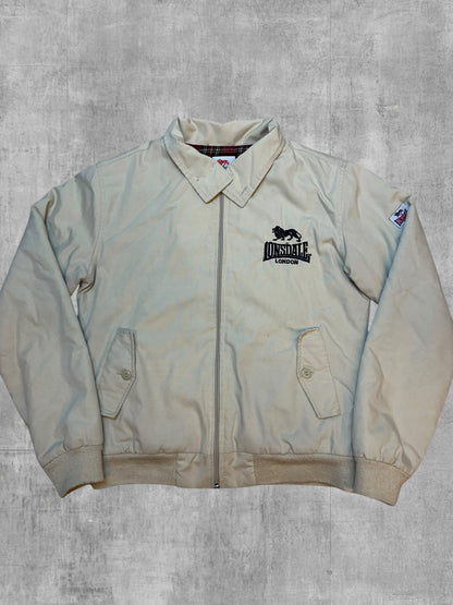 Lonsdale London Harrington Jacke Creme Weiß S