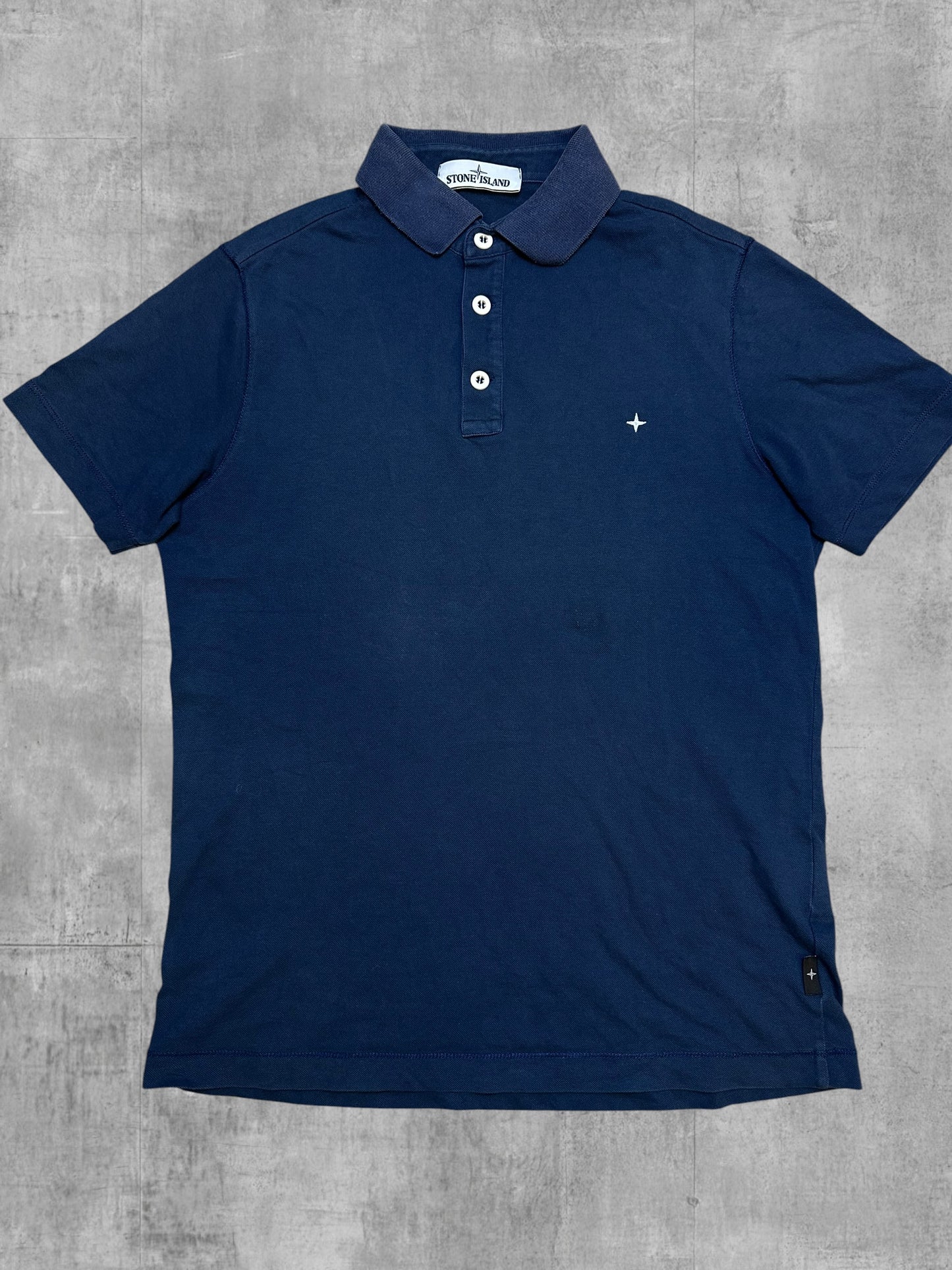 Stone Island Polo Shirt Navy Blau M