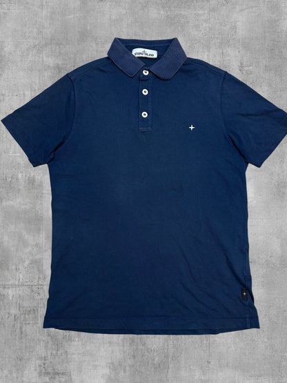 Stone Island Polo Shirt Navy Blau M