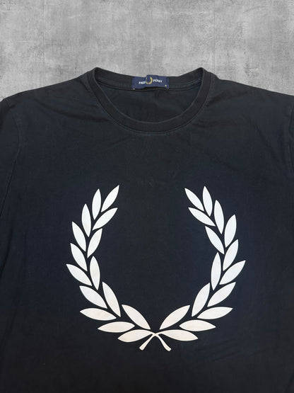 Fred Perry T-shirt Schwarz Weiß M