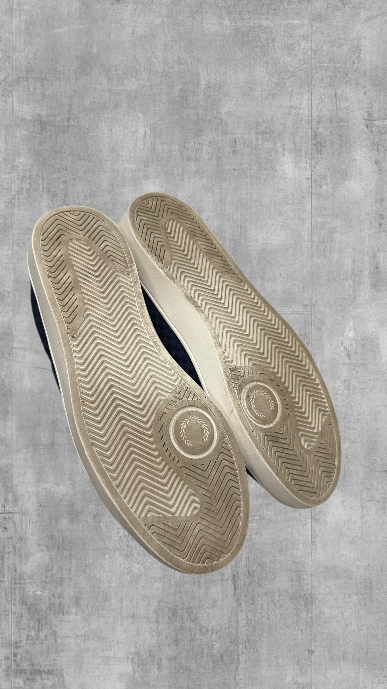Fred Perry Sneaker EU 40 US 7,5 Navy Blau Weiß