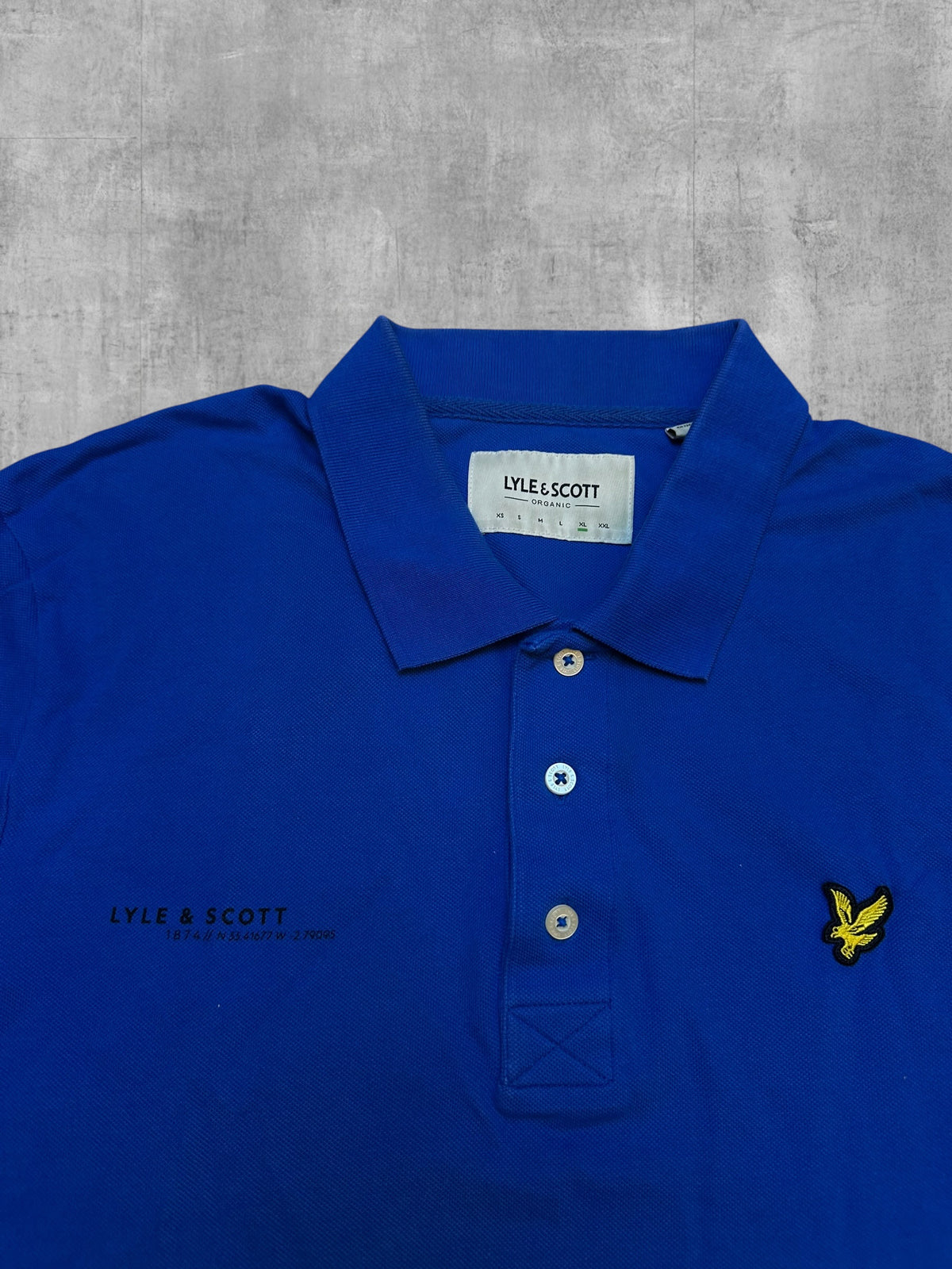 Lyle & Scott Polo Shirt Blue XL