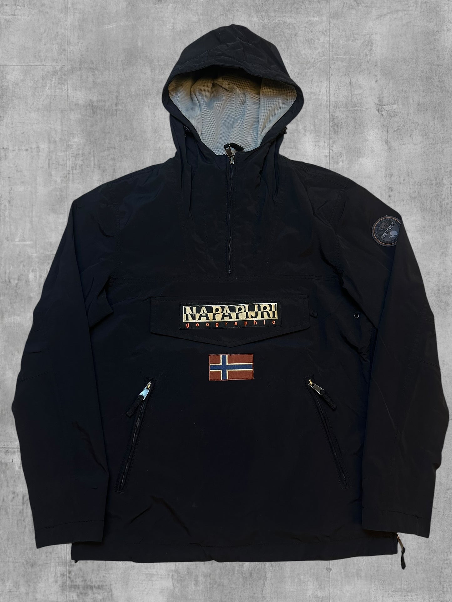 Napapijri Windbreaker Gefüttert Schwarz M
