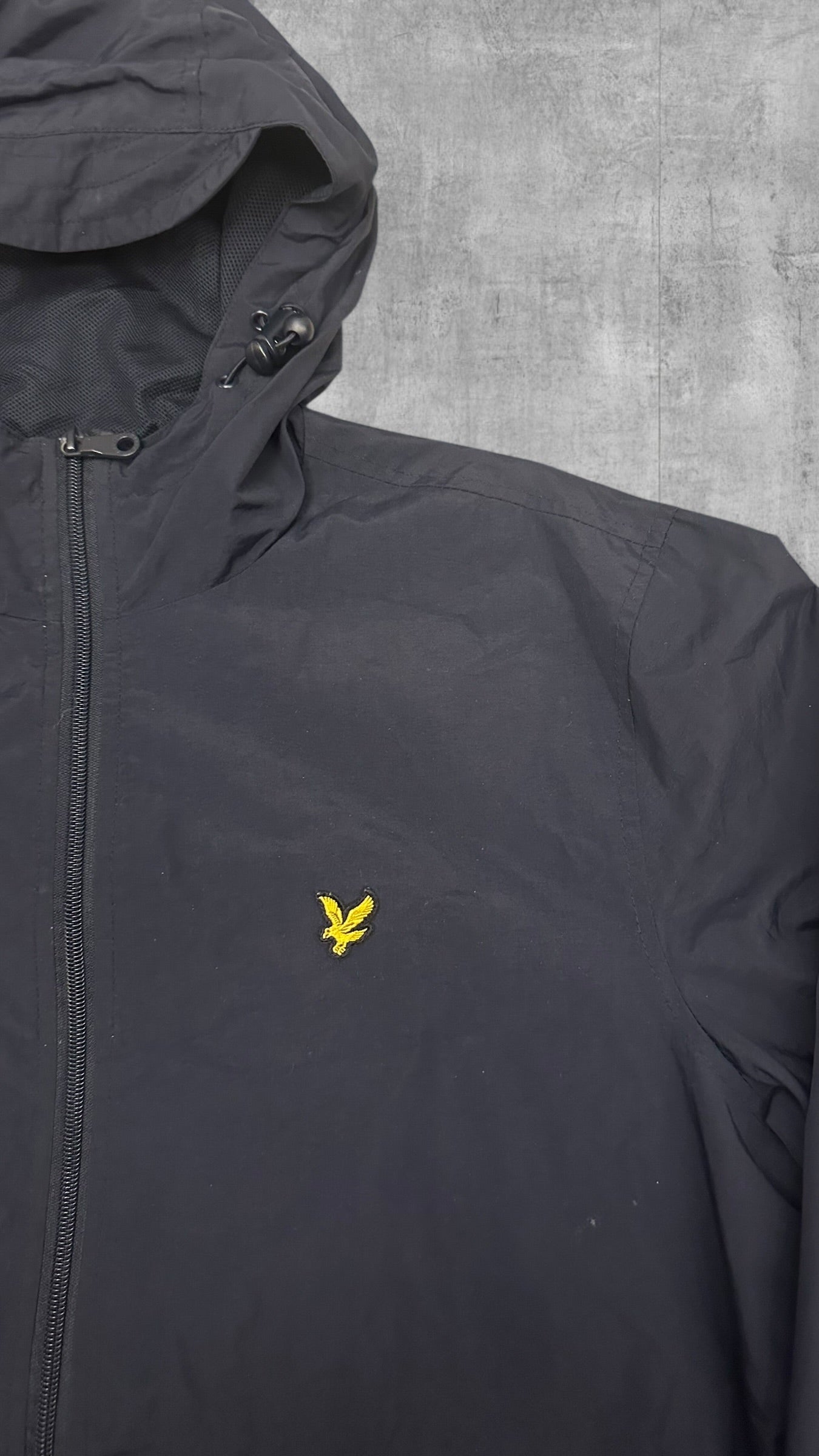 Lyle & Scott Windbreaker Regenjacke Navy Blau L