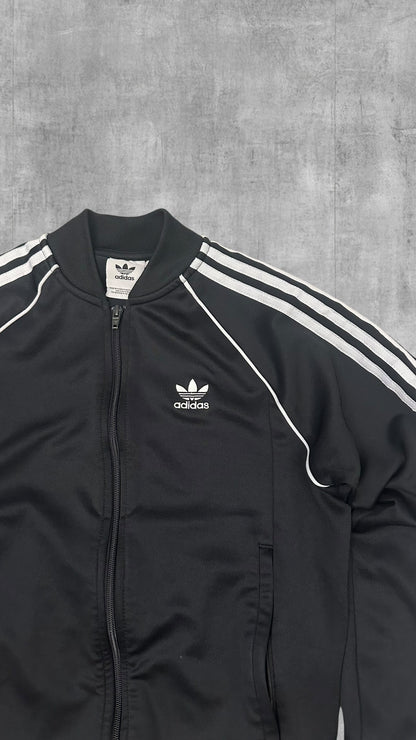 Adidas Firebird Trainingsjacke Schwarz Weiß S