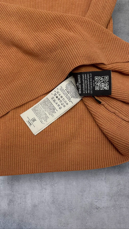Stone Island Vintage Strick Sweatshirt Orange XL