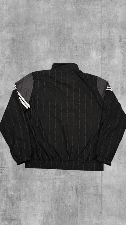 Sergio Tacchini Windbreaker Trainingsjacke Schwarz Grau Weiß XXL