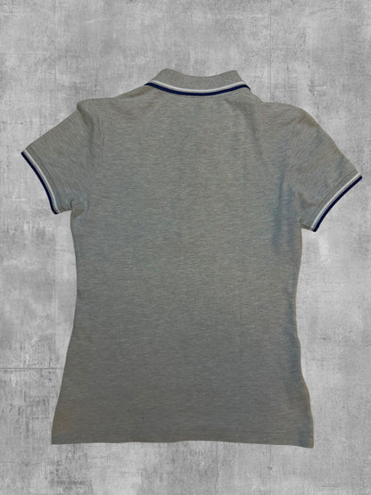 Fred Perry Polo donna Grigio Blu Navy 38 M Taglia donna