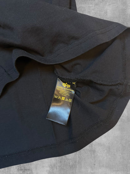 Alpha Industries T-Shirt Schwarz M