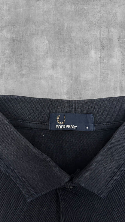 Fred Perry Polo Shirt Navy Blau Schwarz M