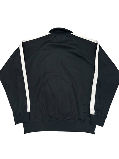 Fred Perry Vintage Trainingsjacke Taped Schwarz Weiß L