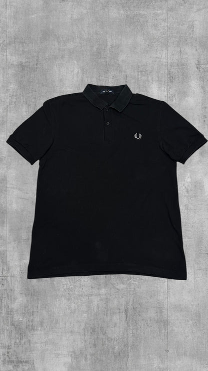 Fred Perry Polo Shirt Schwarz L