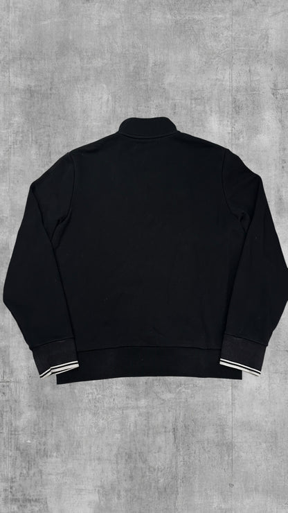 Fred Perry Half / Quarter zip Pullover Schwarz M