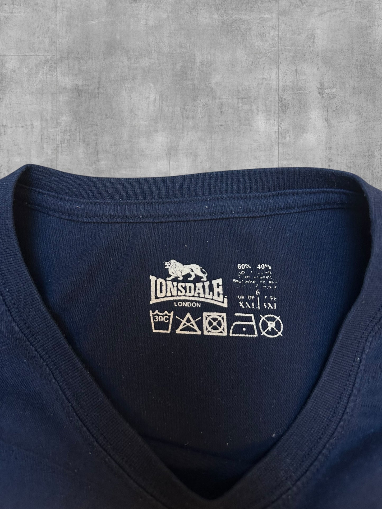 Lonsdale London T-Shirt Navy Blau XXL