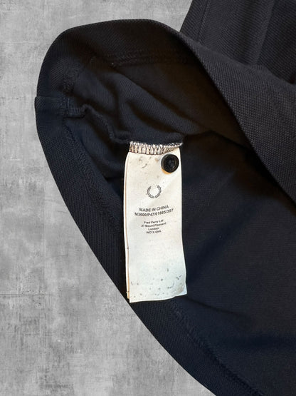 Fred Perry Polo Shirt Black Bronze M