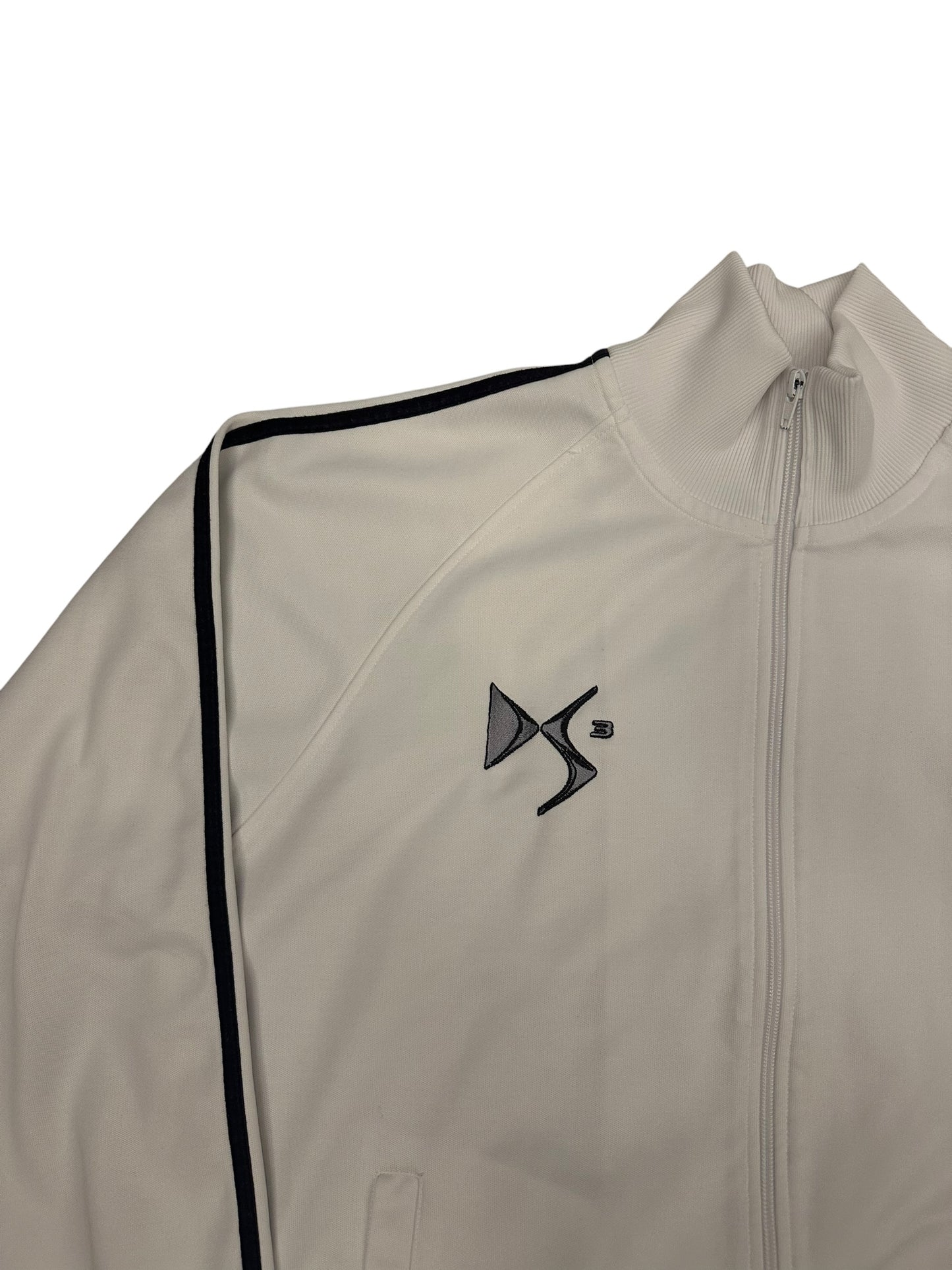 Fred Perry x Citroën Trainingsjacke Taped Weiß Schwarz L