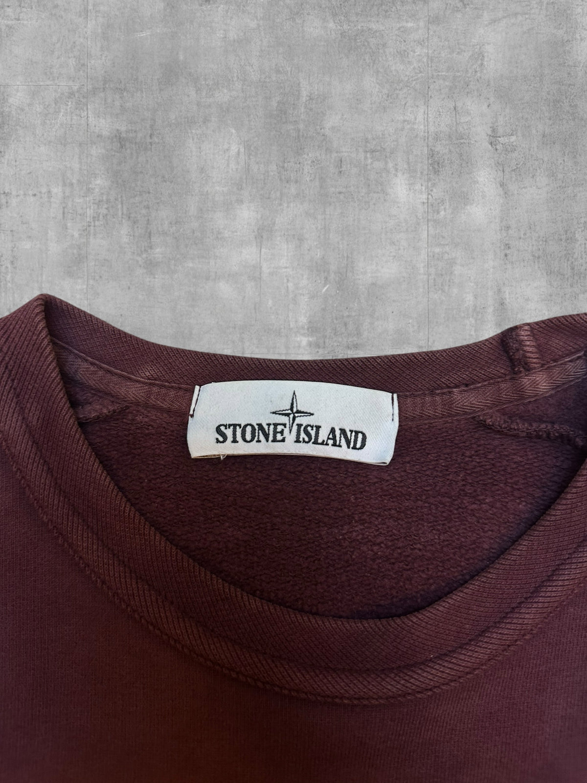 Stone Island Sweat-shirt Bordeaux S