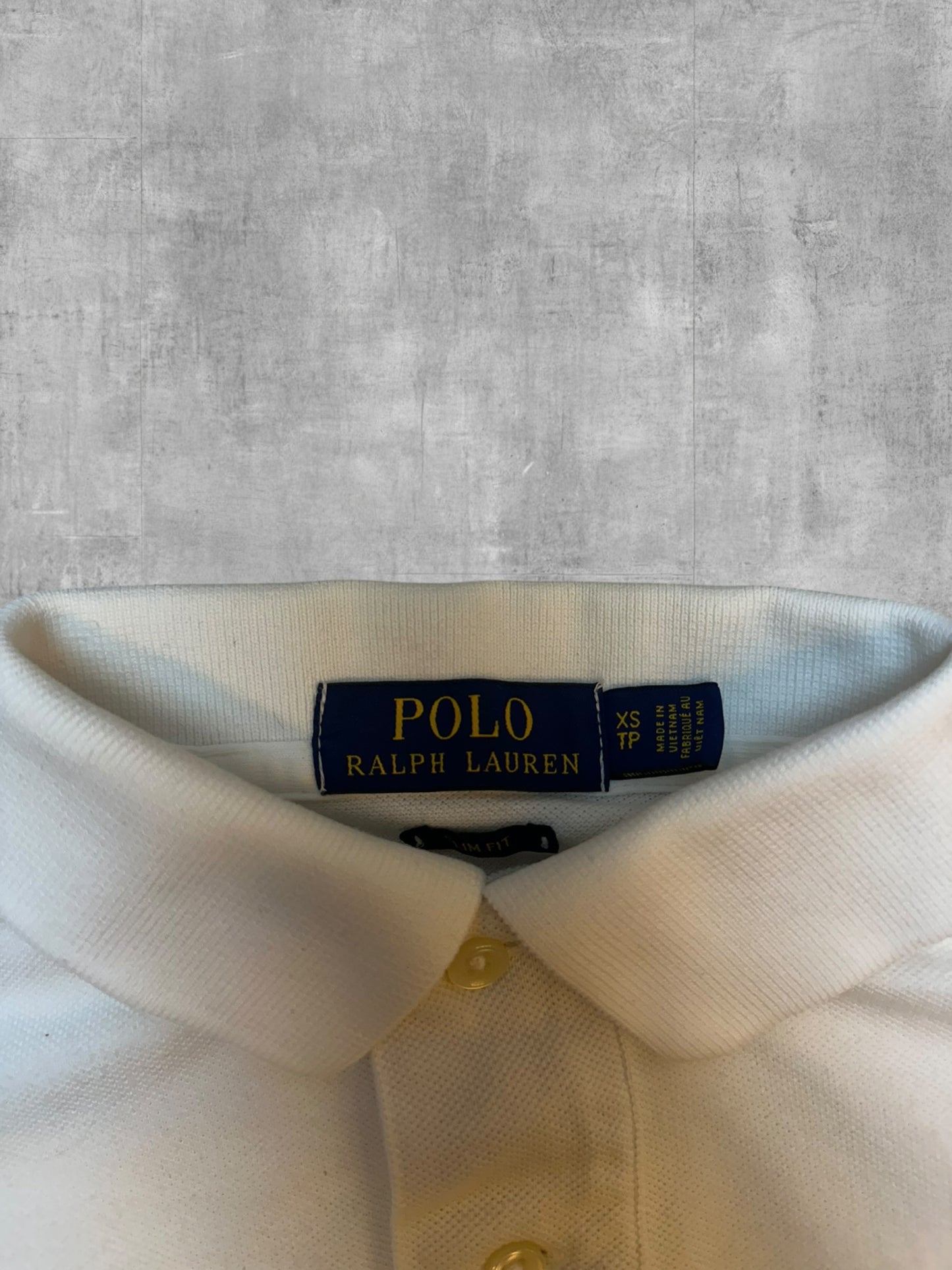 Polo Ralph Lauren Polo Shirt Weiß XS
