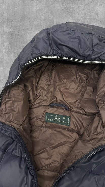 Fred Perry Übergangsjacke Daunenjacke Navy Blau M