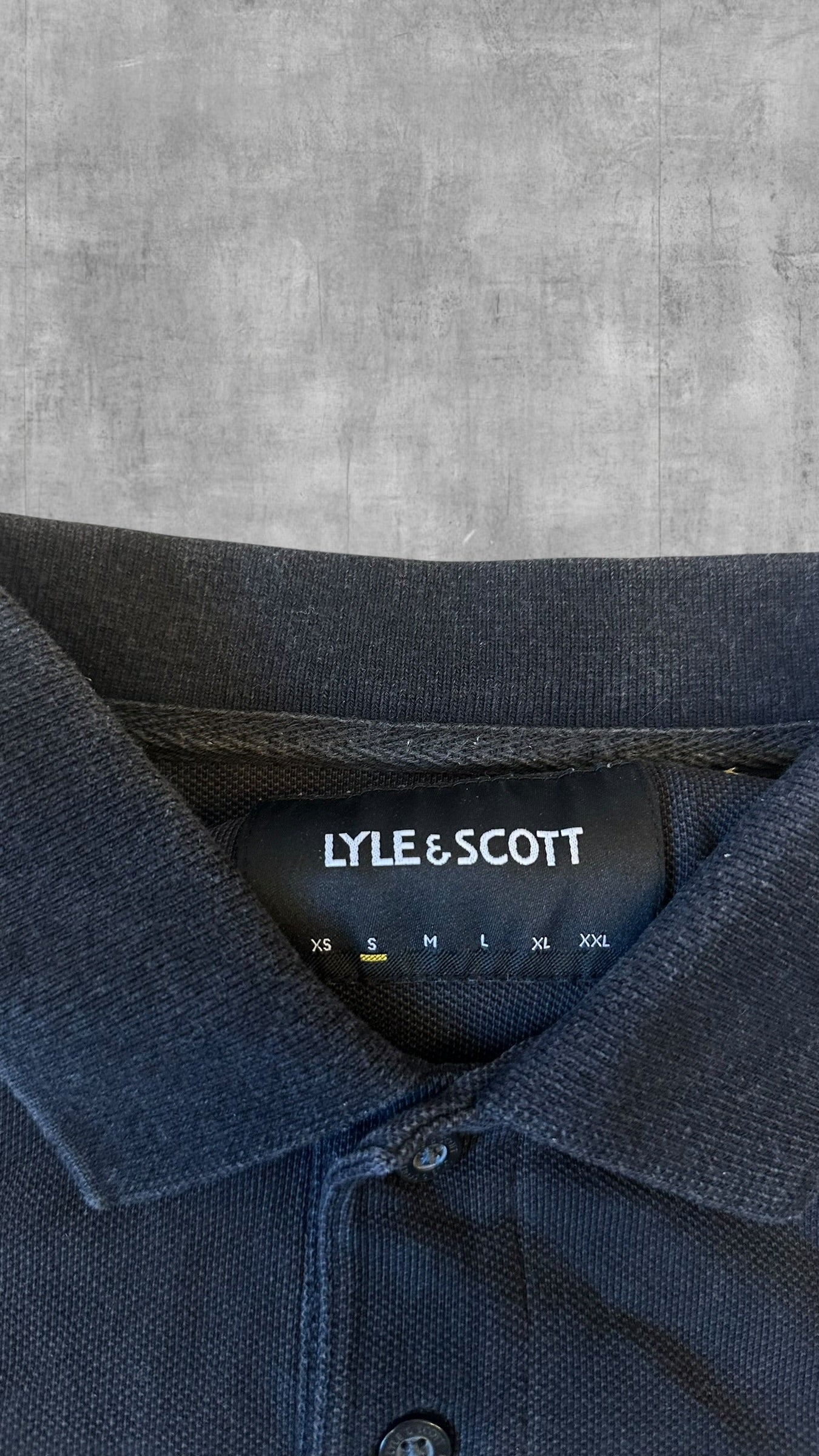Lyle & Scott Polo Shirt Schwarz S