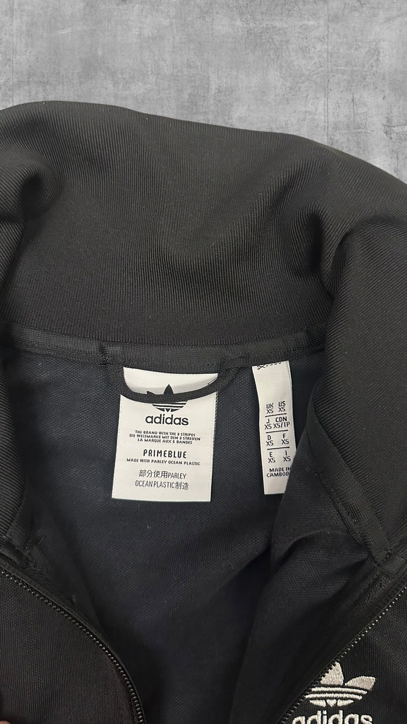 Adidas Firebird Trainingsjacke Schwarz XS