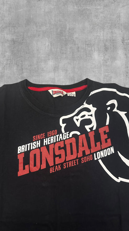 Lonsdale London Vintage T-Shirt Schwarz S