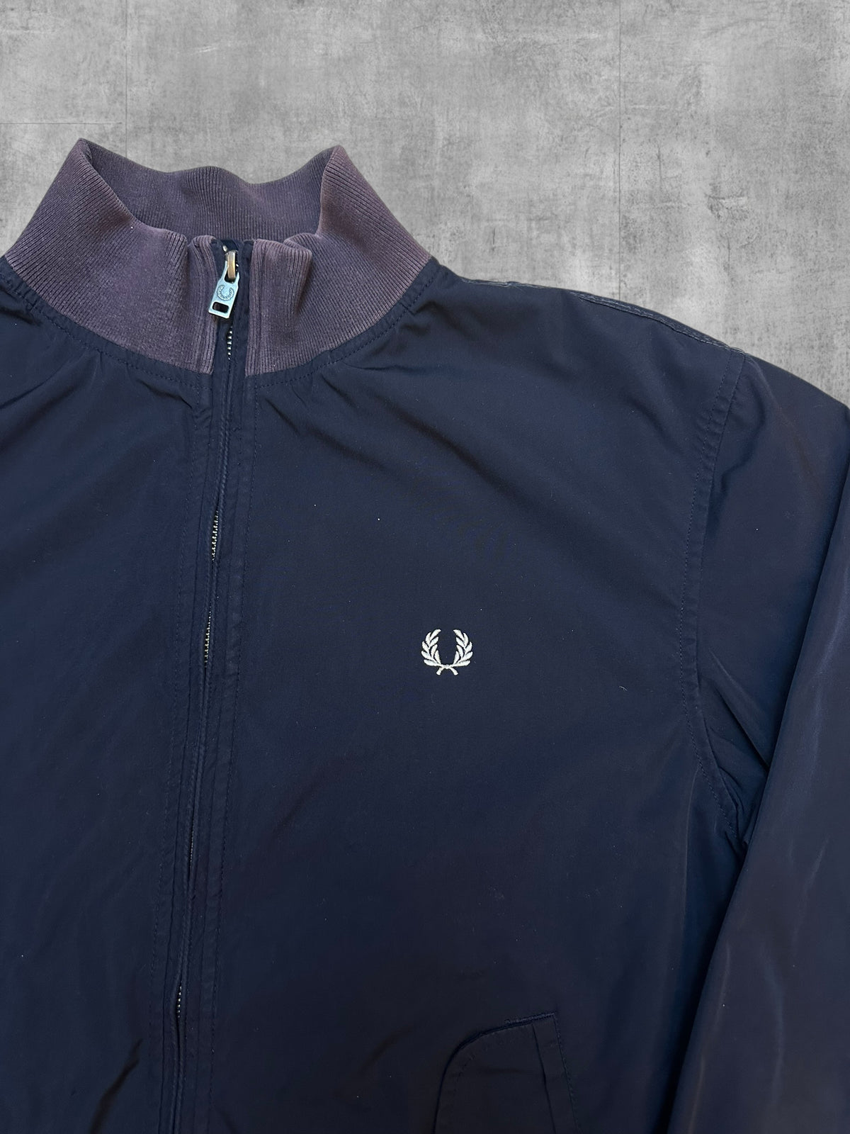 Fred Perry Bomberjacke Navy Blau S