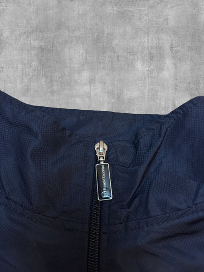 Sergio Tacchini Trainingsjacke Weiß Navy Blau L