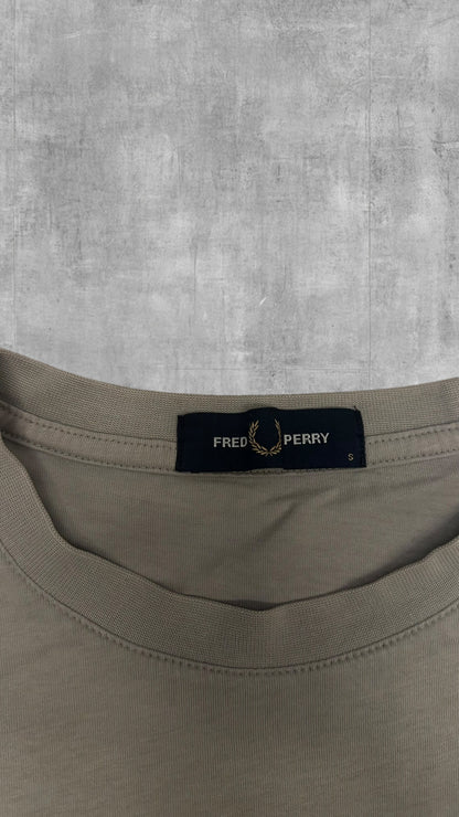 Fred Perry Taped T-shirt Grau S